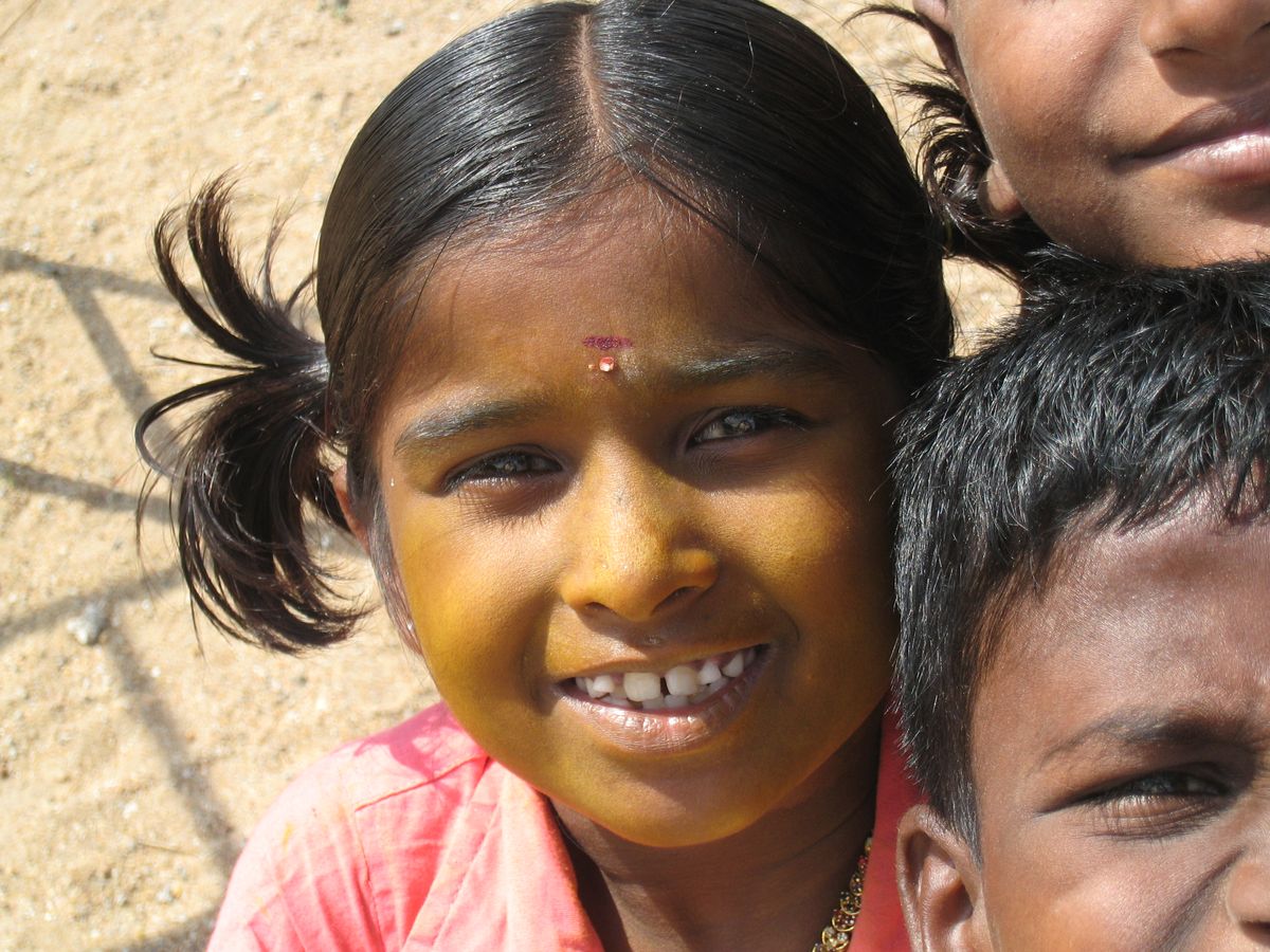 Pavithra - changing her life in Rengasamy Childrens Village in Tamil Nadu