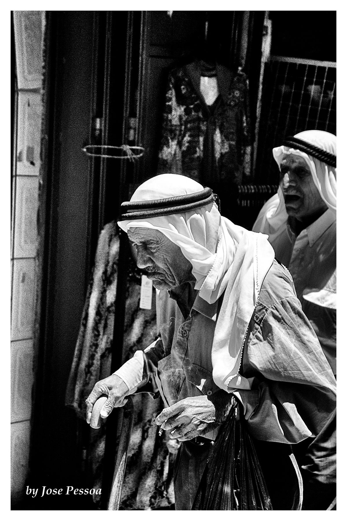 Old Man -  Arab Bazar -Jerusalem 