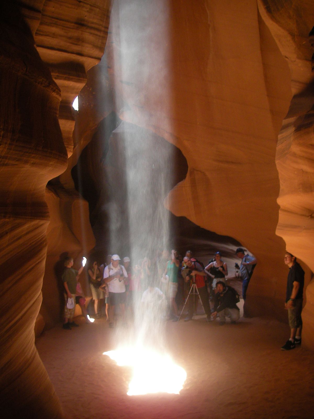 Viel los im Upper Antelope Canyon