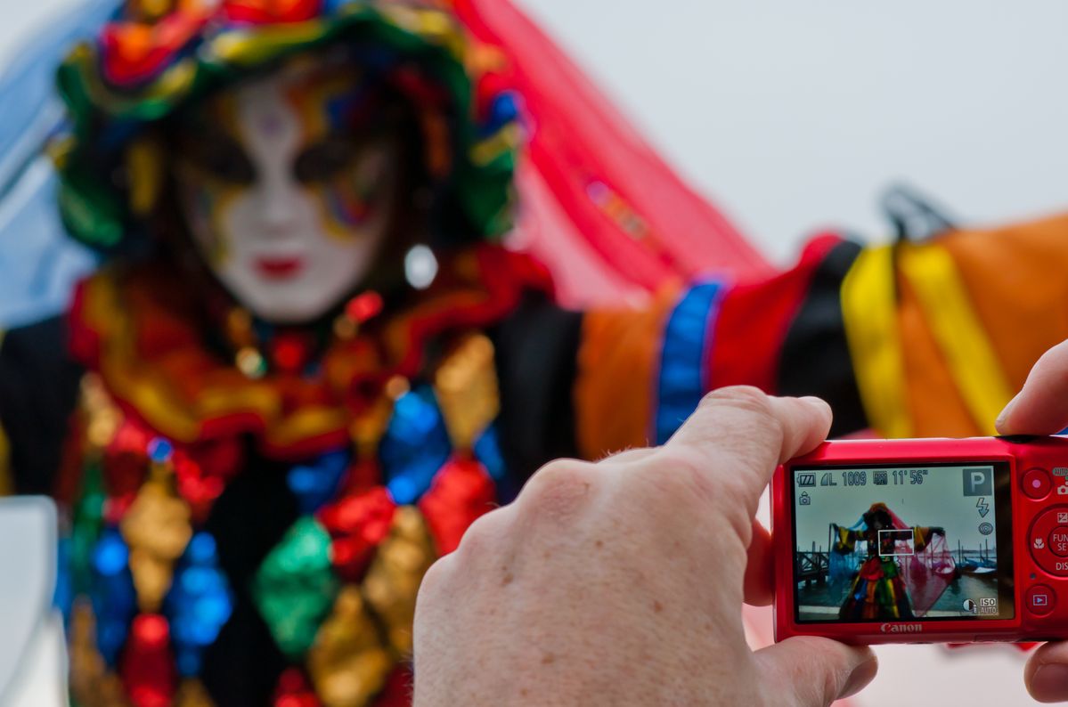 The Venice Carnival is one of the best opportunity for unforgettable photography