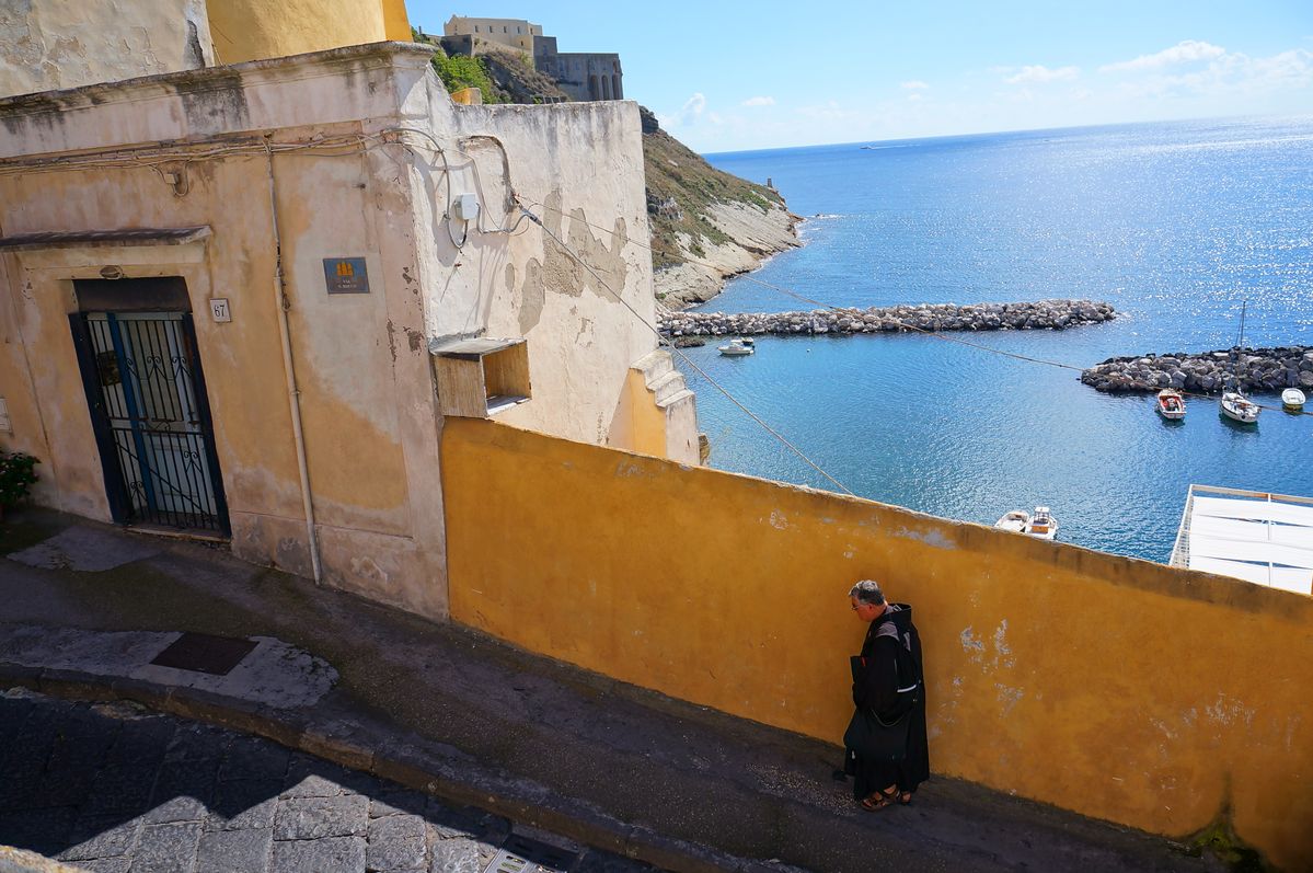 Monk in Italy