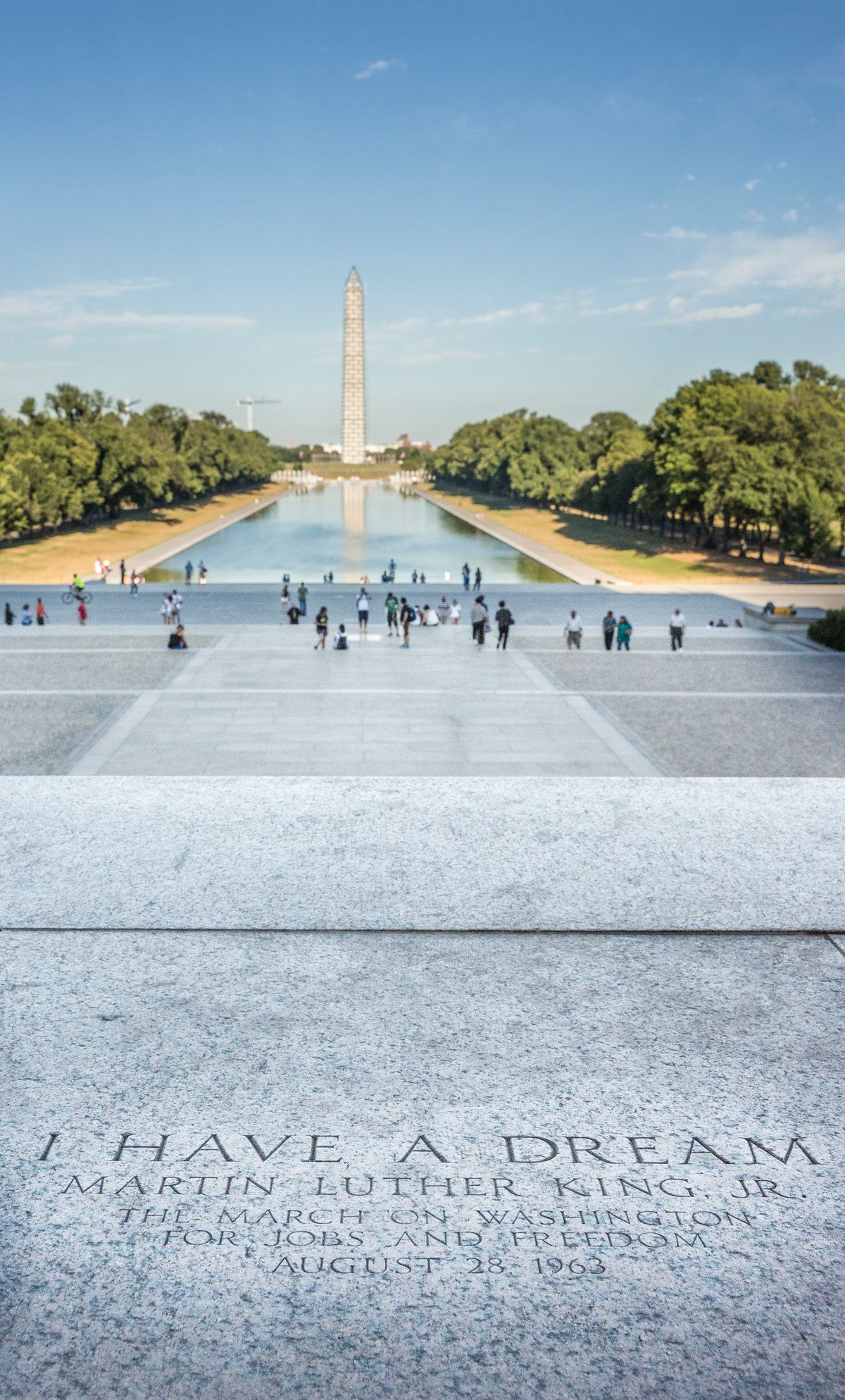 I Have a Dream. Martin Luther King Jr. Washington DC.