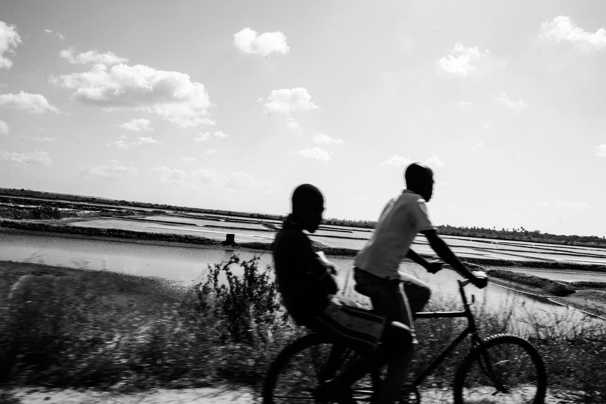 boy and bicycle