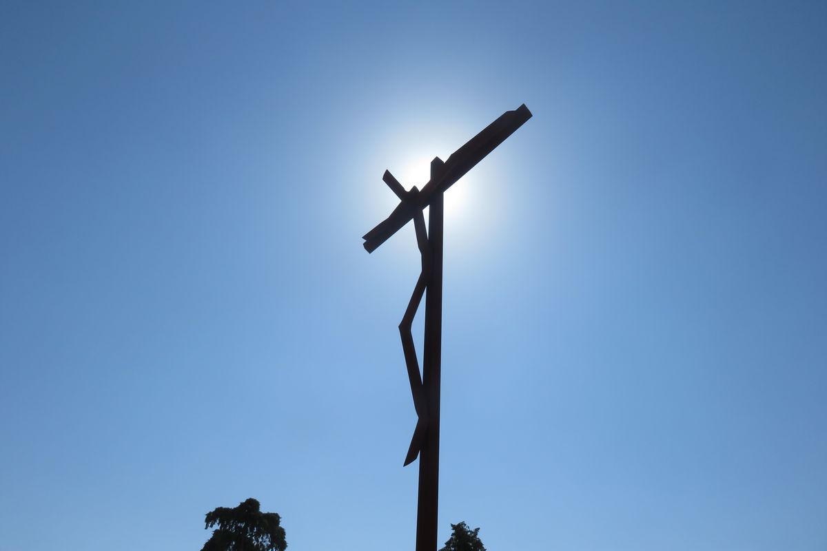 PORTUGAL - New cross outside (Fatima sanctuary)  