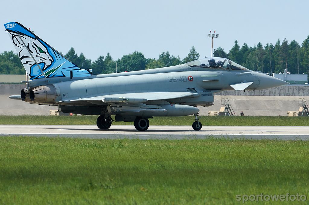 NATO Tiger Meet; Eurofighter EF-2000 Typhoon; Italy Air Force