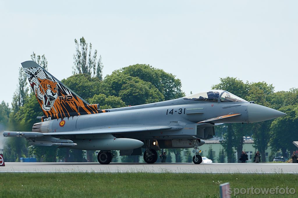NATO Tiger Meet; Eurofighter F-2000A Typhoon; Spain Air Force