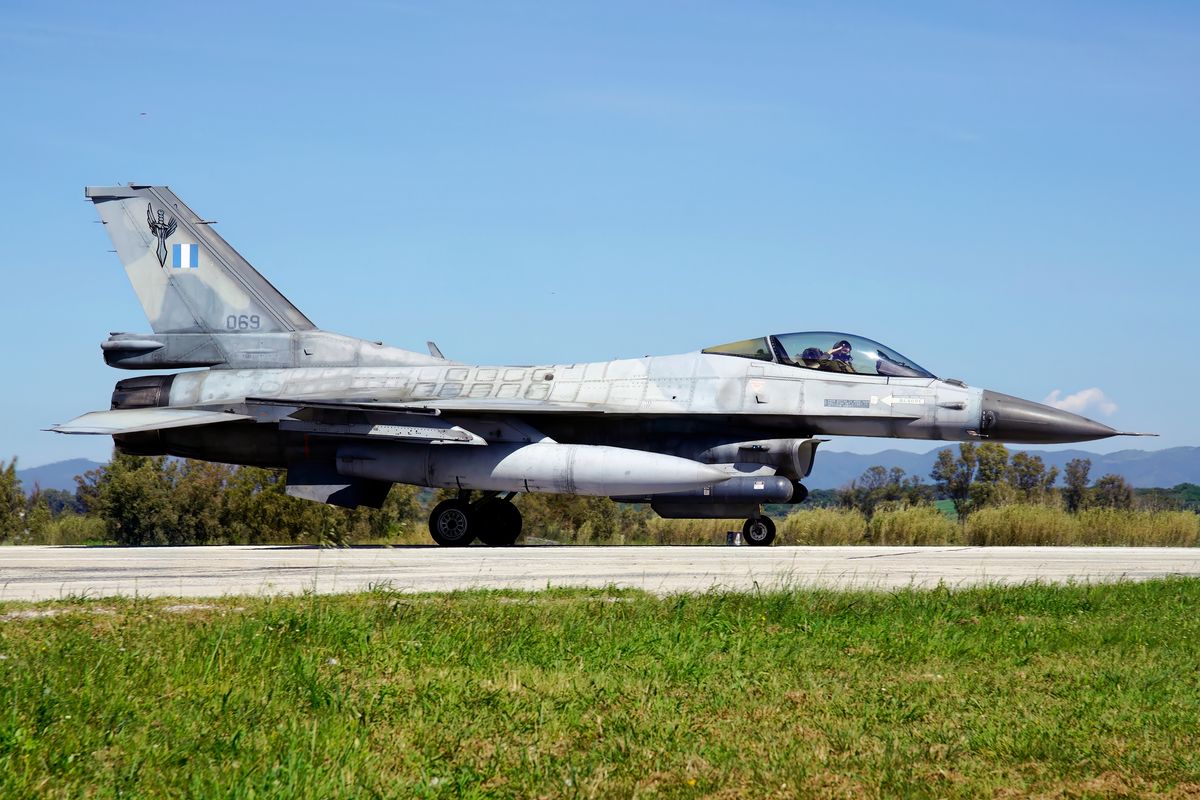 Die 069 F-16C "Fighting Falcon" 347 Mira (Perseus) / Location : Spotter Day (10.04.2024) zu der exercise Iniohos 2024 in Andravida