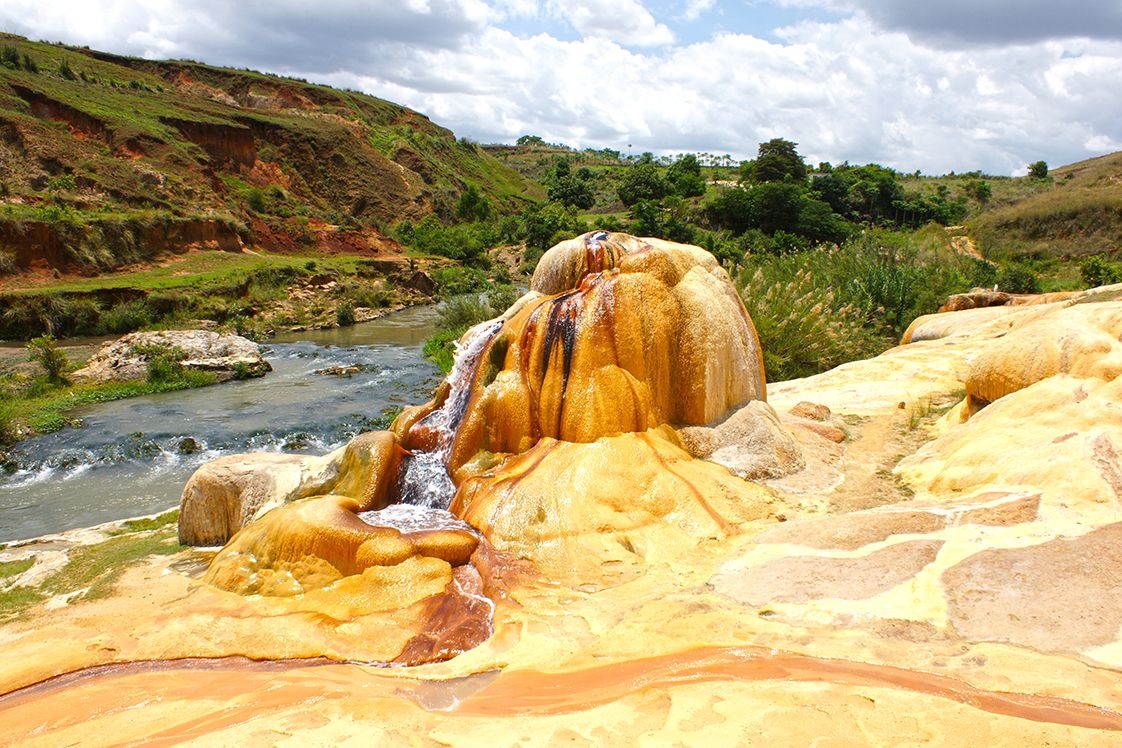Madagascar, la région des geysers